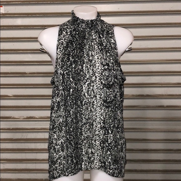 Massimo Tops - Massimo top black and white